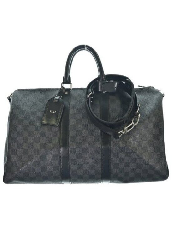 Louis Vuitton Handbags - Louis Vuitton Damier Graphite Keepall Bandouliere 45 Shoulder Bag